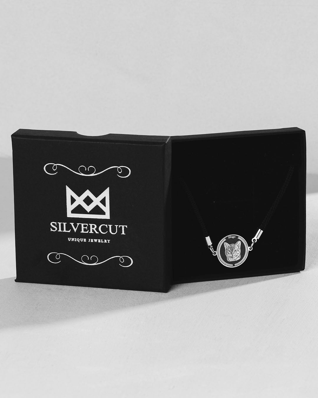 Pulsera Medallón Negro