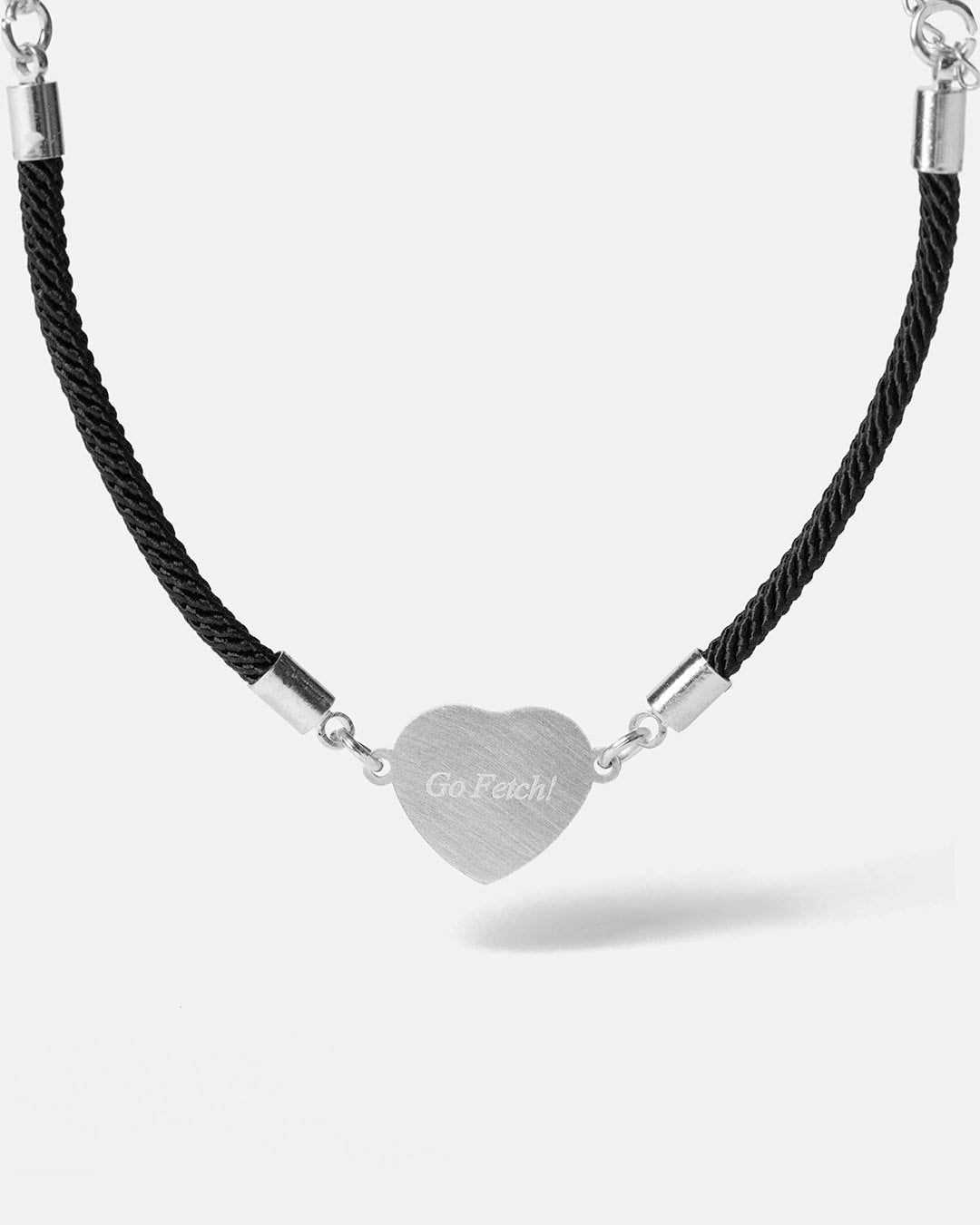 Pulsera Corazón Negro