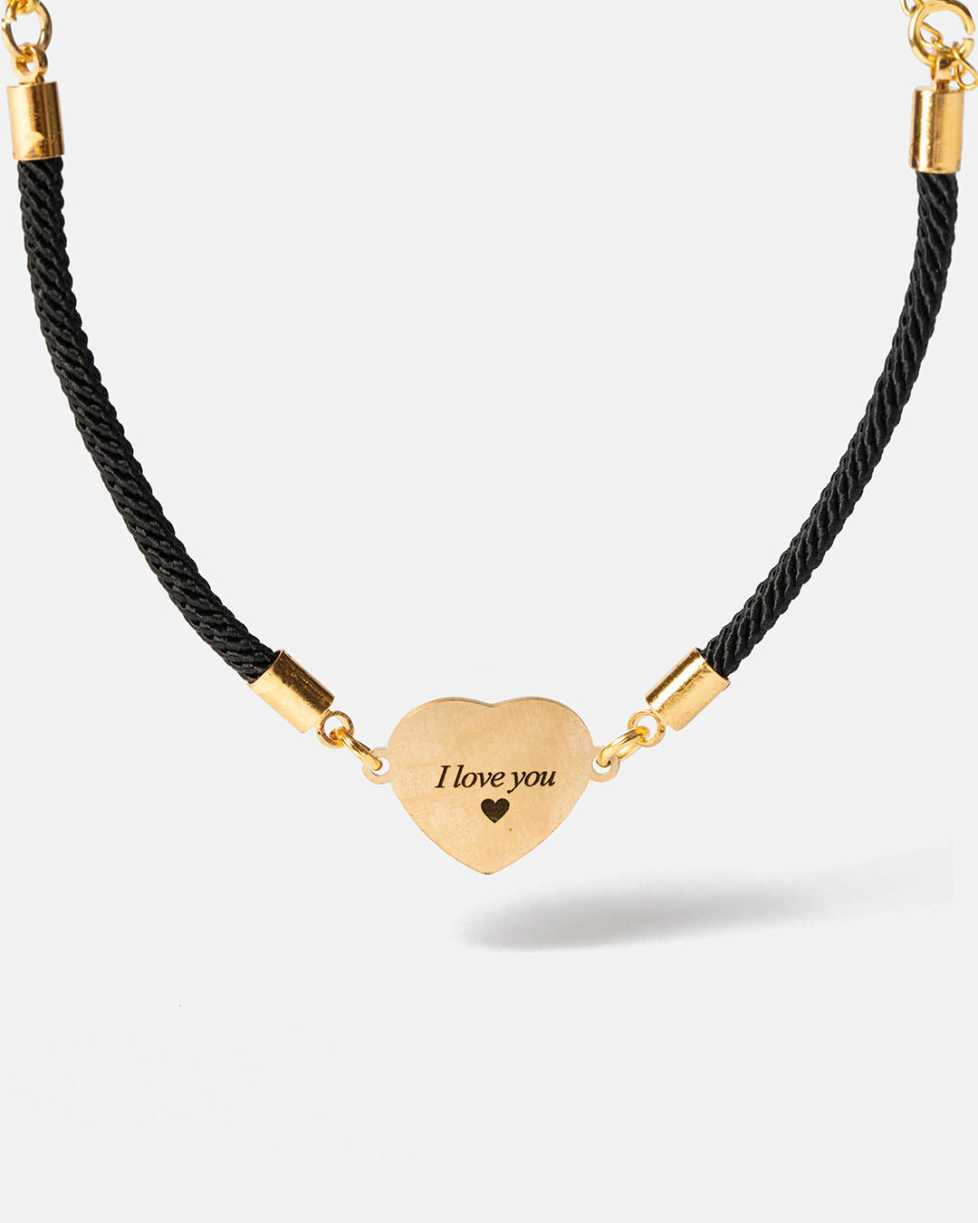 Pulsera Corazón Negro