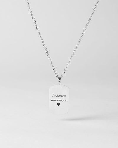 Collar de Placa 