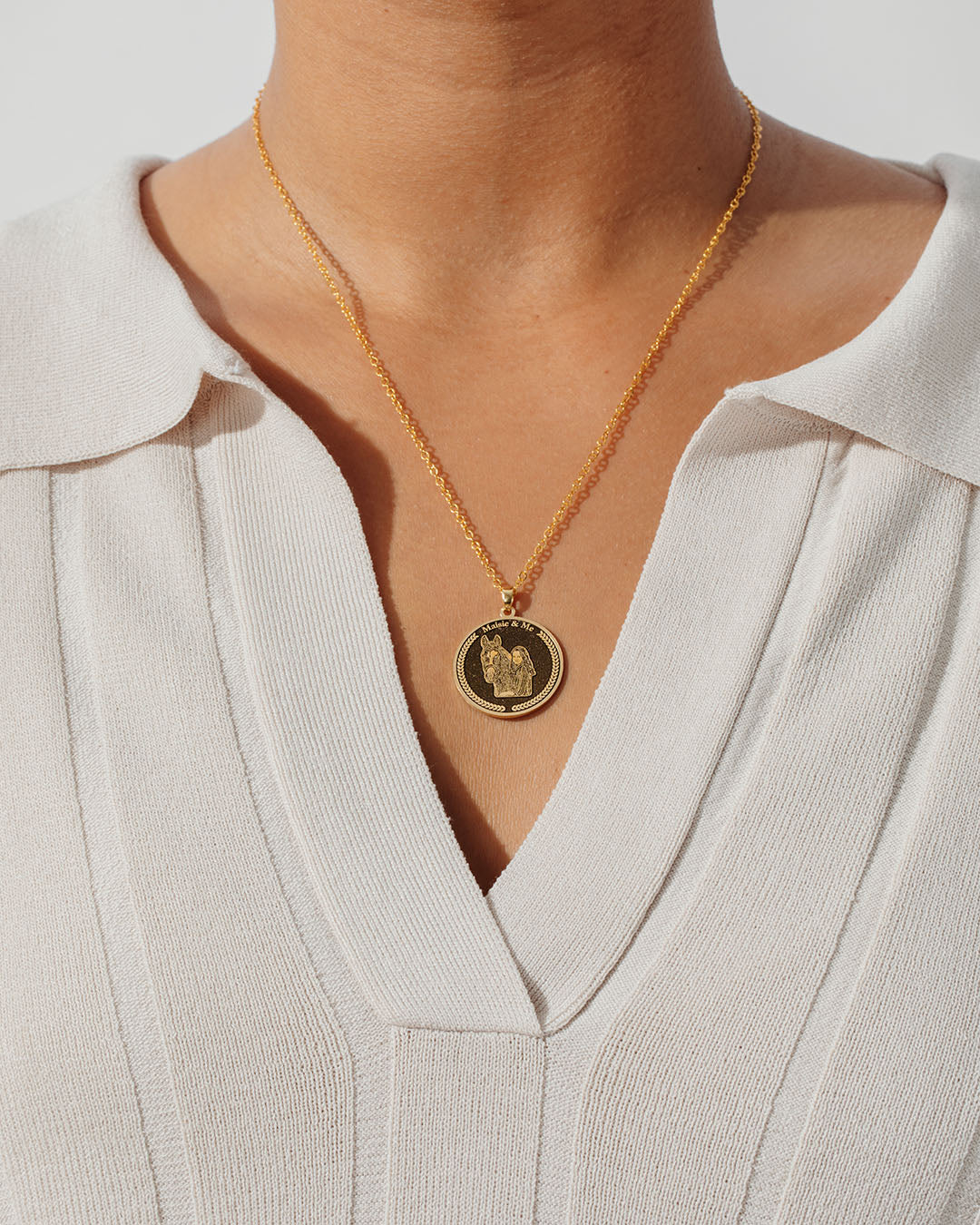 Collar Medallón