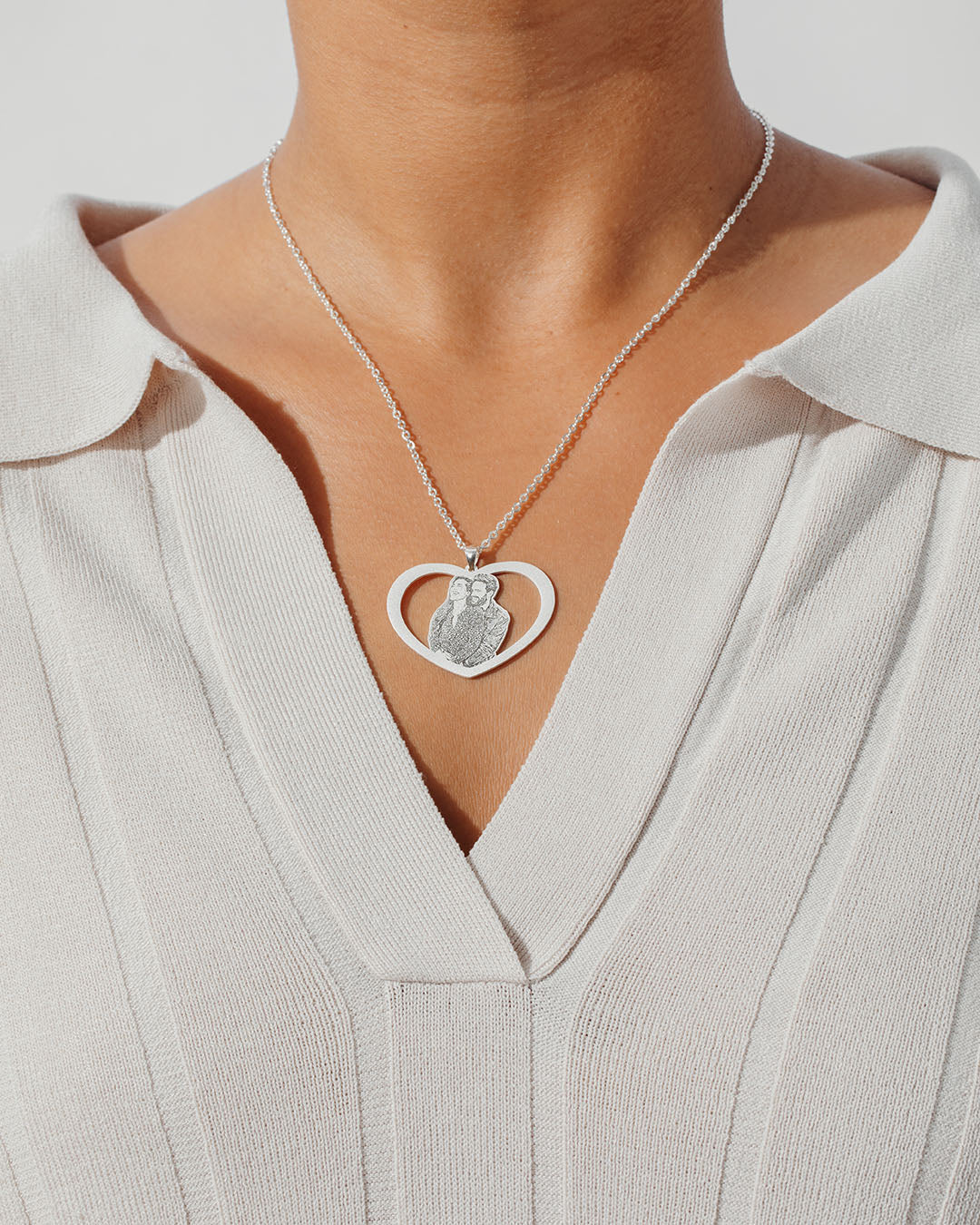 Collar Corazón Exterior